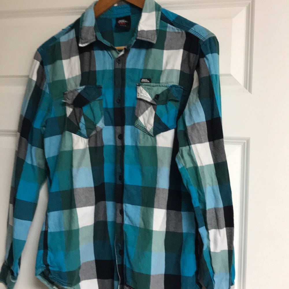 Small No Fear button down shirt